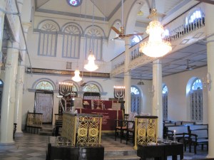 Inside the Musmeah Yeshua Synagogue, Yangon Inside the Musmeah Yeshua Synagogue, Yangon