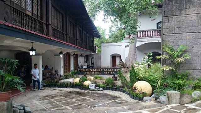 Neverland: the entrance to the Marcos Museum and Mausoleum. Photo: Justin Calderon