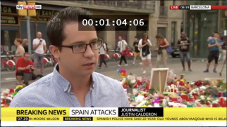 SkyNews justin calderon